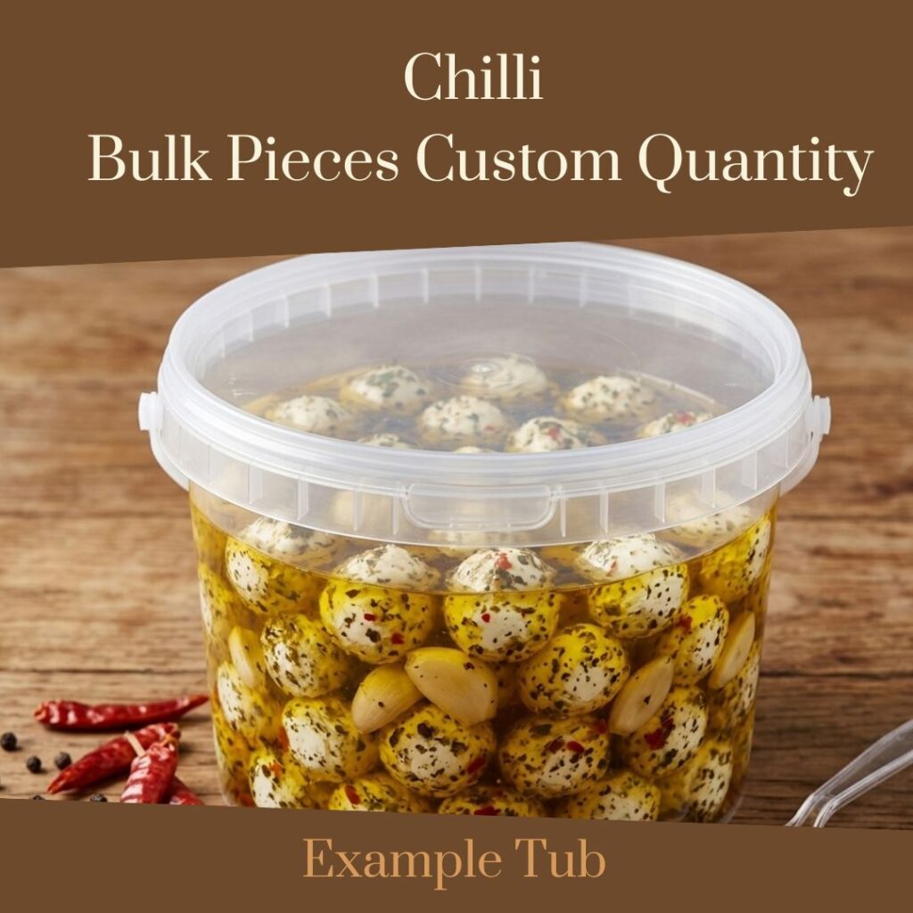 Chilli Yoghurt Cheese – Bulk Pieces Pack